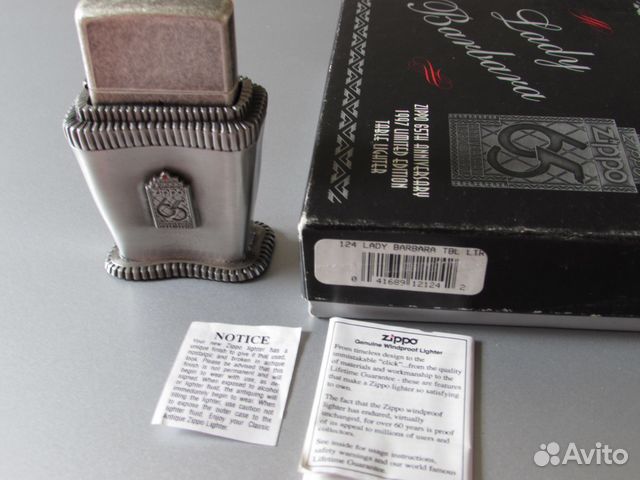 Zippo Lady Barbara 1997 Limited Edition, новая Zippo Lady Barbara 1997 Limited Edition, новая