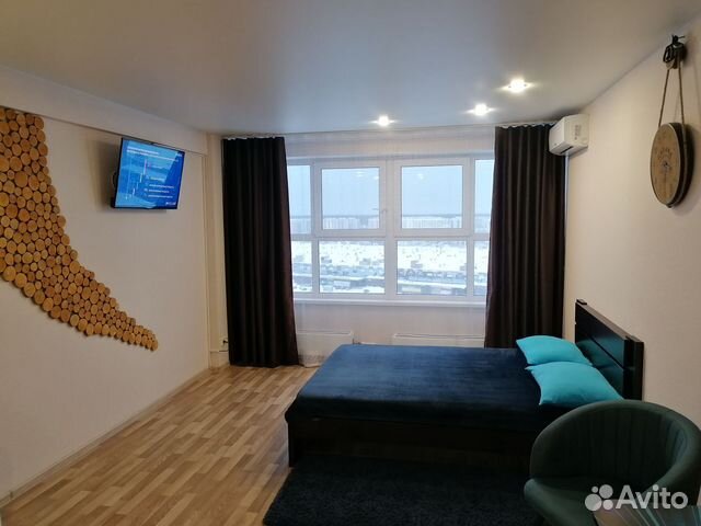 

Квартира-студия, 32 м², 1 кровать