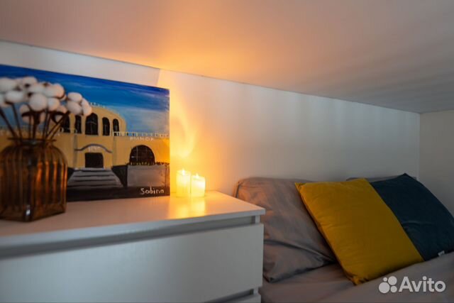 

Квартира-студия, 15 м², 2 кровати