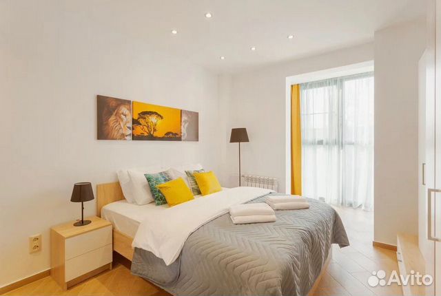 

1-к. квартира, 50 м², 4 кровати