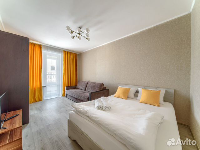 

1-к. квартира, 40 м², 3 кровати