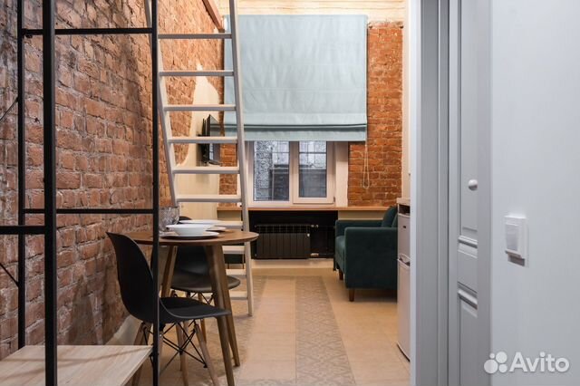 

Квартира-студия, 18 м², 2 кровати