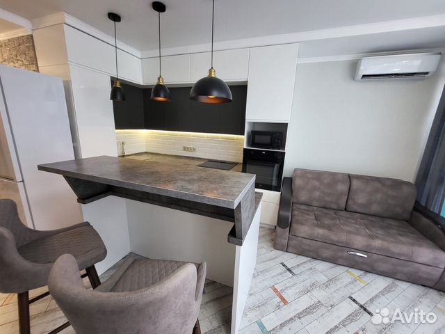 

Квартира-студия, 43 м², 2 кровати