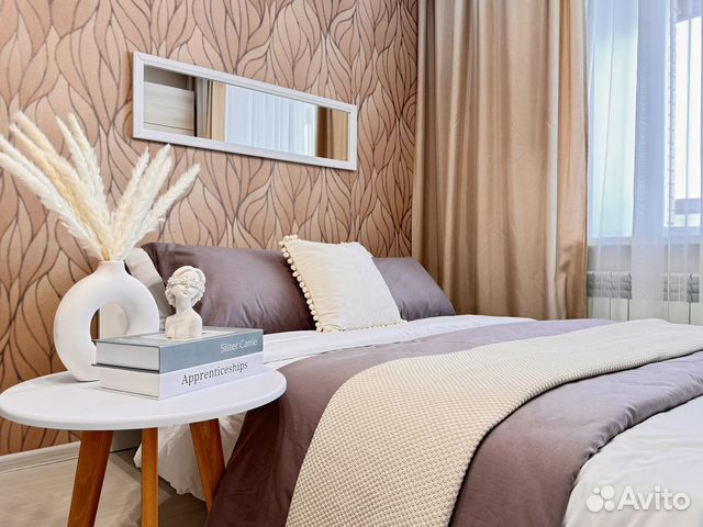 

1-к. квартира, 46 м², 3 кровати