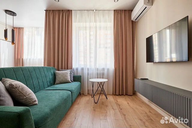 

Квартира-студия, 33 м², 2 кровати