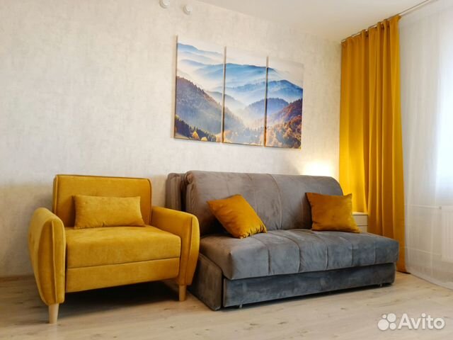 

Квартира-студия, 30 м², 2 кровати