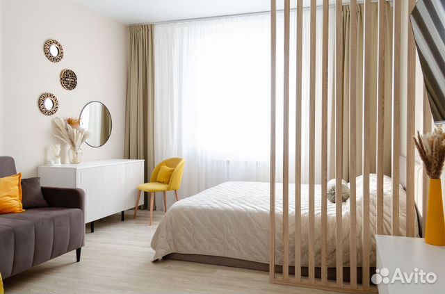 

1-к. квартира, 40 м², 2 кровати