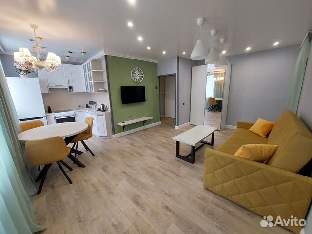

1-к. квартира, 39,6 м², 2 кровати