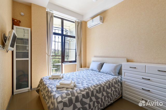 

1-к. квартира, 45 м², 2 кровати