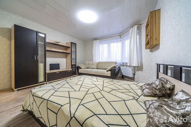 

1-к. квартира, 40 м², 2 кровати