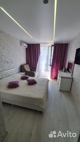 

Квартира-студия, 28 м², 1 кровать