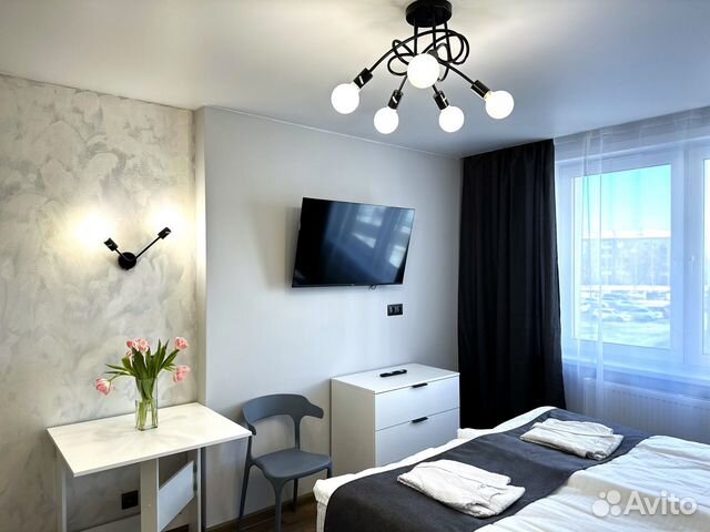 

2-к. квартира, 46,5 м², 2 кровати