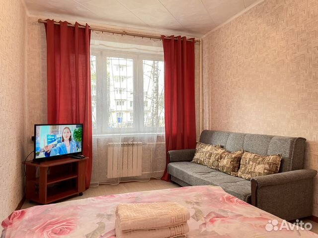 

1-к. квартира, 38 м², 2 кровати