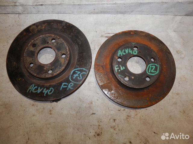 Диск тормозной Toyota Camry ACV40 ACV30 Estima Диск тормозной Toyota Camry ACV40 ACV30 Estima