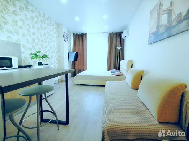 

Квартира-студия, 27 м², 2 кровати