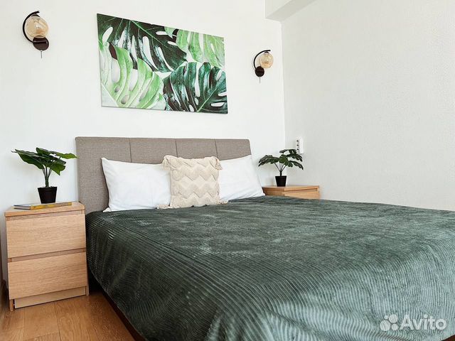 

1-к. квартира, 45 м², 3 кровати