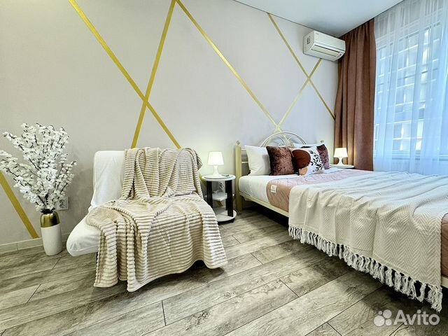 

1-к. квартира, 36 м², 3 кровати