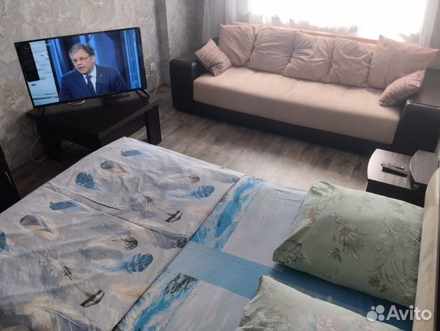 

1-к. квартира, 38 м², 2 кровати