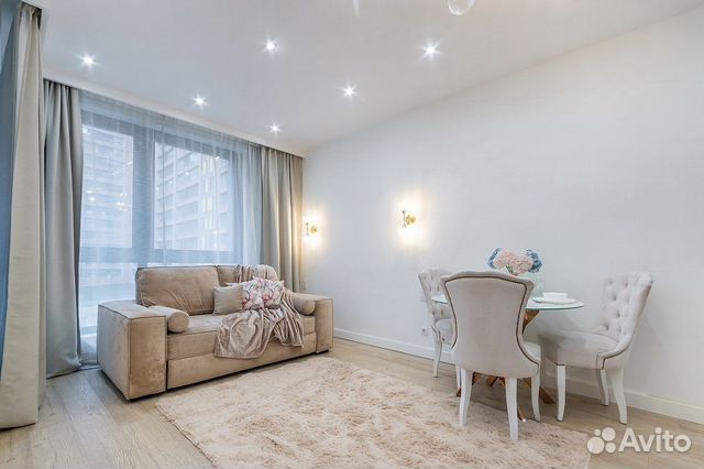 

1-к. квартира, 47 м², 2 кровати