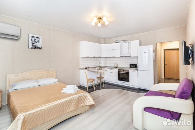 

Квартира-студия, 35 м², 2 кровати