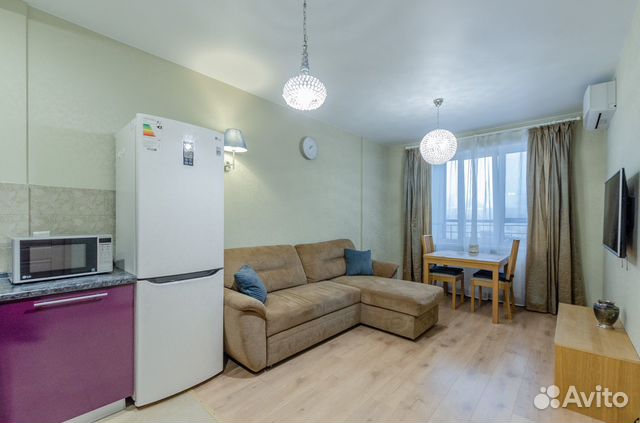 

1-к. квартира, 50 м², 2 кровати