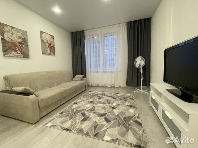 

1-к. квартира, 40 м², 2 кровати