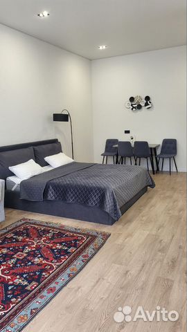 

Квартира-студия, 35 м², 2 кровати