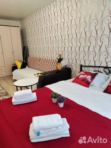 

1-к. квартира, 40 м², 2 кровати