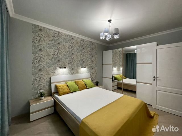 

1-к. квартира, 50 м², 2 кровати