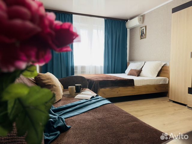 

1-к. квартира, 42 м², 2 кровати