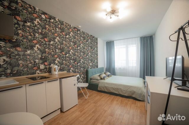 

Квартира-студия, 25 м², 1 кровать