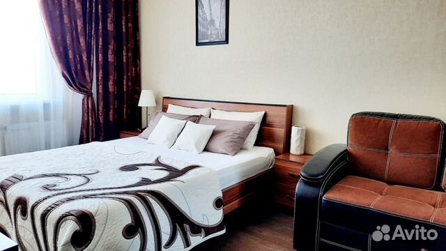 

1-к. квартира, 40 м², 3 кровати