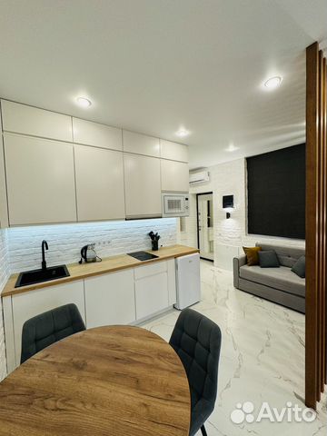 

Квартира-студия, 30 м², 2 кровати