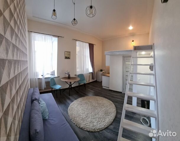 

Квартира-студия, 19 м², 2 кровати