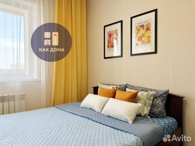 

1-к. квартира, 33,7 м², 2 кровати