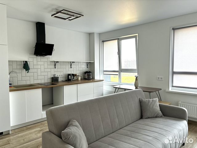 

Квартира-студия, 33 м², 2 кровати