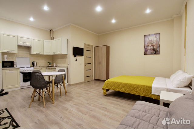 

Квартира-студия, 32 м², 2 кровати