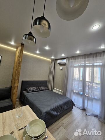 

Квартира-студия, 30 м², 2 кровати