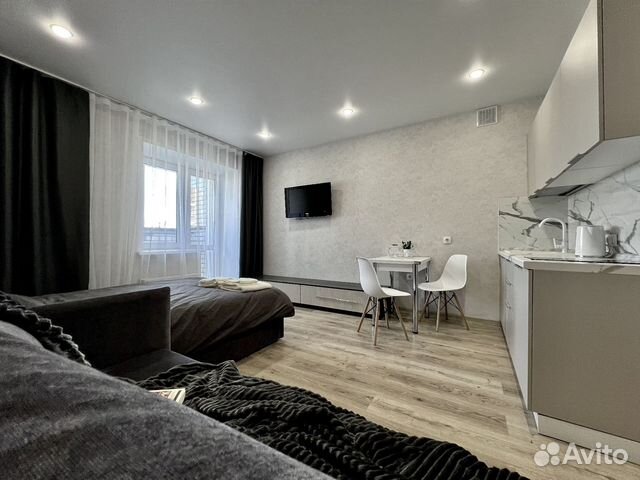 

Квартира-студия, 30 м², 2 кровати