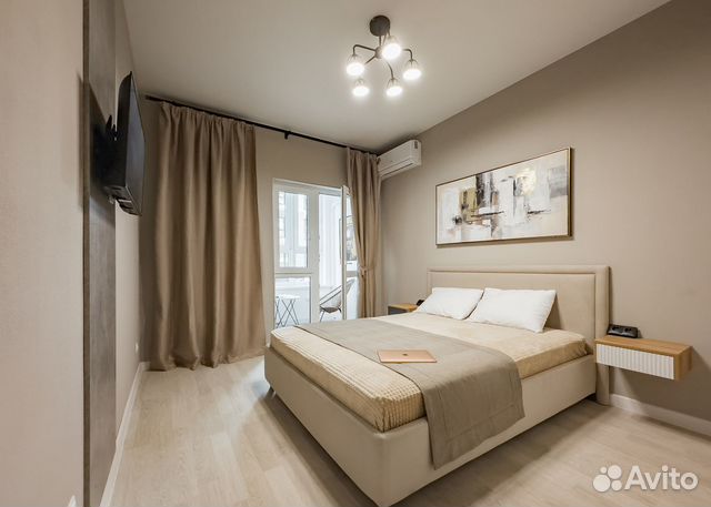 

1-к. квартира, 42 м², 2 кровати