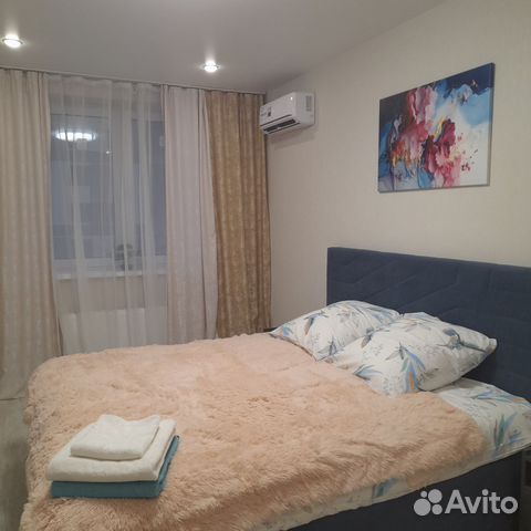

1-к. квартира, 45 м², 2 кровати