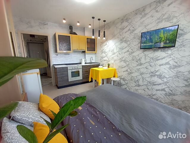 

Квартира-студия, 25 м², 1 кровать