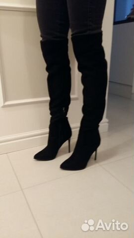 Сапоги ботфорты новые