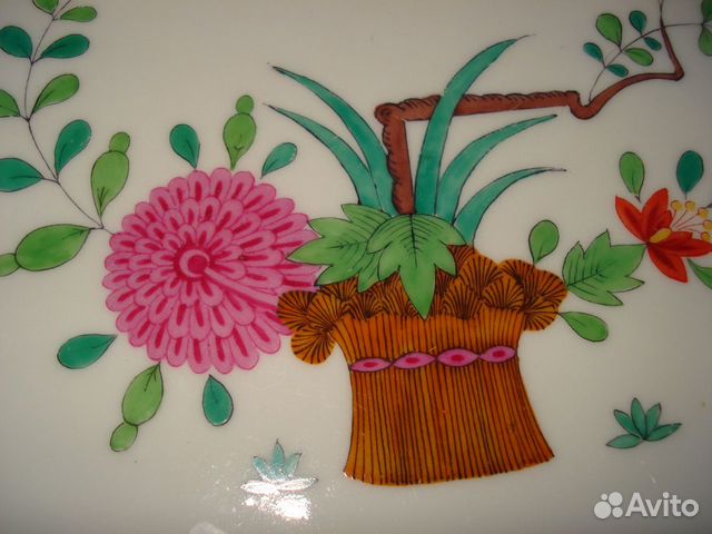 Meissen Мейсен старинное блюдо антиквариат Meissen Мейсен старинное блюдо антиквариат