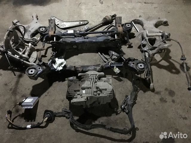 Задний мост bmw x6 x6m e71 e72 вборе