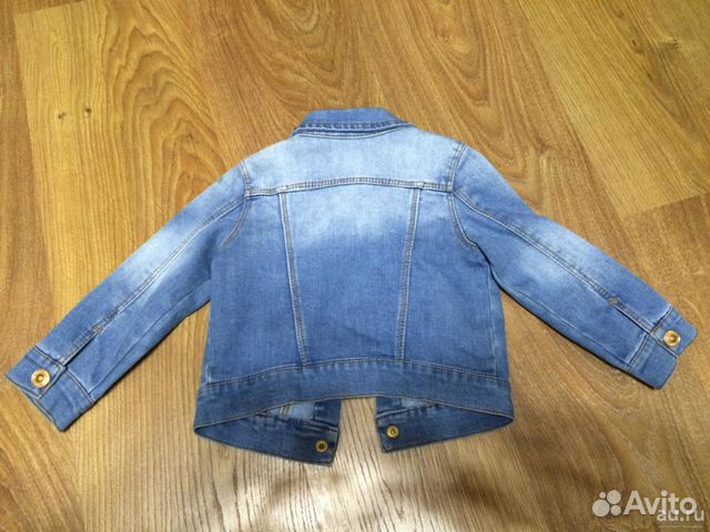 Джинсовая куртка для девочки zara