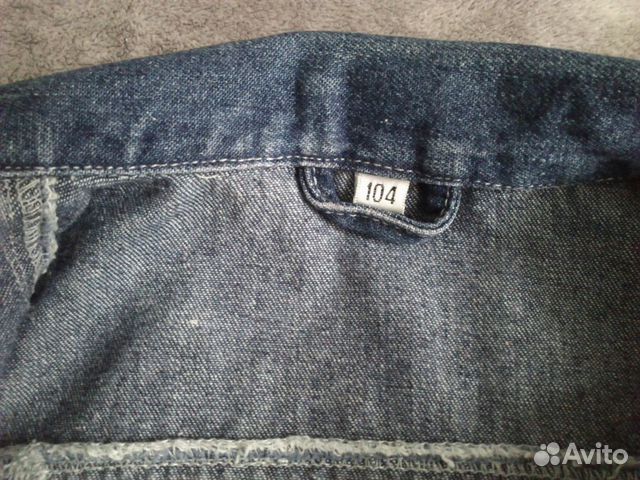 Джинсовый костюм 104 см