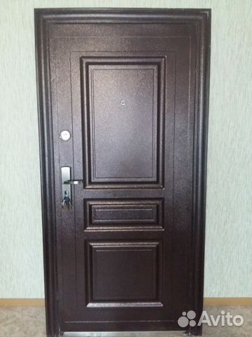 Дверь стальная теплая