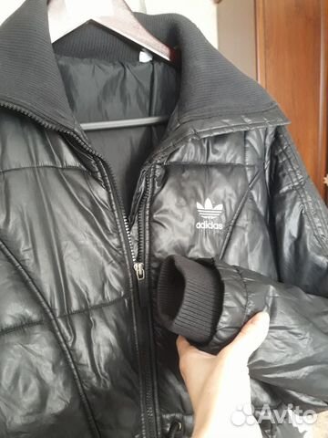 Куртка спортивная Adidas, черная