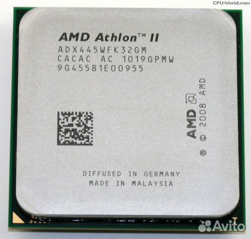 Процессор AMD Athlon II X3 445 Сокет AM3